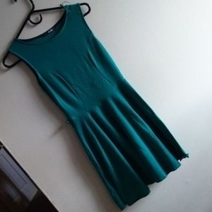 Teal Mini Dress